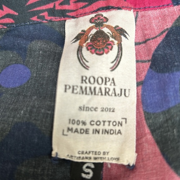 Anthropologie Sunset Wide-Leg Pants by Roopa Pemmaraju Resortwear, size Small - Picture 7 of 12